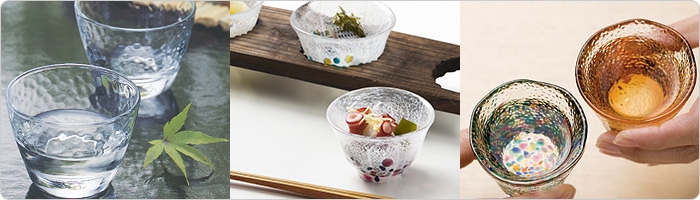 日本酒・ミニグラス | 石塚硝子のガラス食器ブランド アデリアグラス