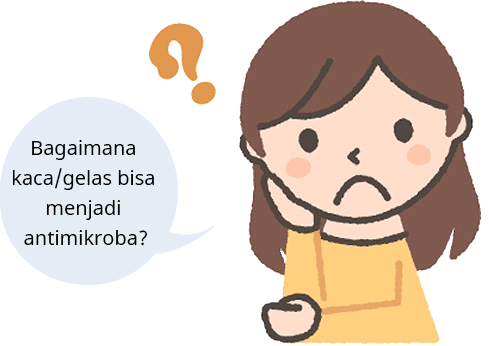 Bagaimana kaca/gelas bisa menjadi antimikroba?